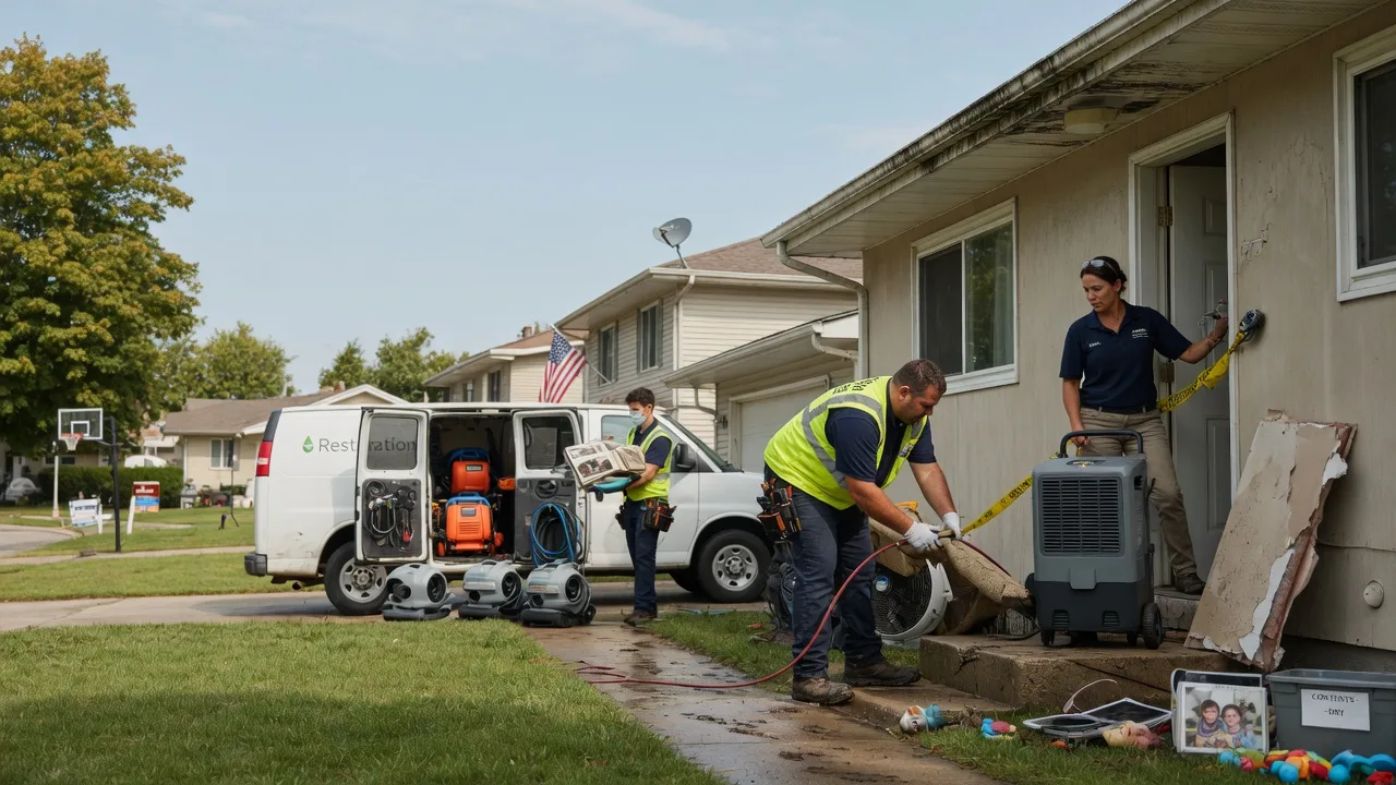 Water Damage Restoration in Wrightstown, WI near me